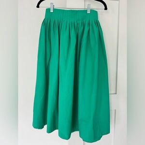 Elegant Green Women's Skirt